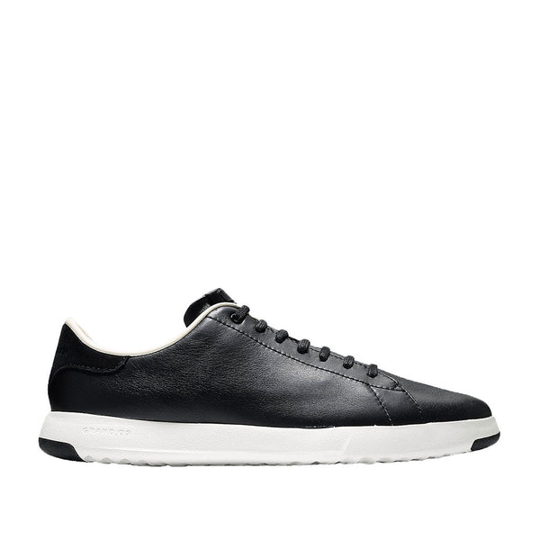 Cole Haan Men's GrandPro Tennis Sneaker in Black Leather