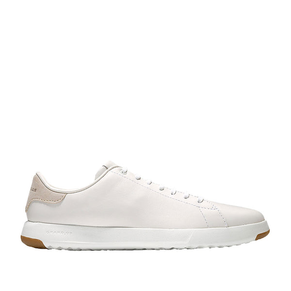 Cole Haan Men's GrandPro Tennis Sneaker in White Leather