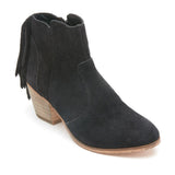 Coconuts Espana Fringed Bootie in Black