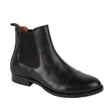 Ten Points Diana Chelsea Boot in Black Leather
