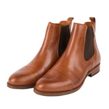 Ten Points Diana Chelsea Boot in Cognac Leather