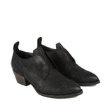 Dolce Vita Women's Savannah Oxfords in Black Snake