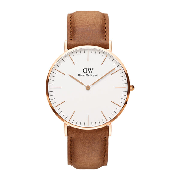 Women's Daniel Wellington Durham 36mm Watch in Rose Gold