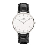 Women's Daniel Wellington Reading 36mm Watch in Silver