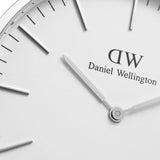 Men's Daniel Wellington StMawes 40mm Watch in Silver