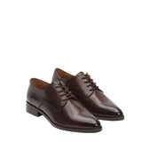 Frye Erica Oxford Dress Shoe in Dark Brown