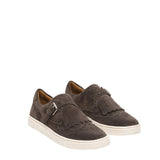 Frye Women's Gemma Kiltie Sneaker in Smoke