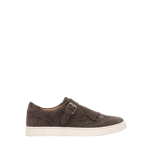 Frye Women's Gemma Kiltie Sneaker in Smoke