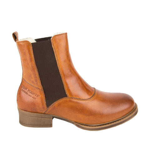 Ten Points Pandora Chelsea Boot in Cognac Leather