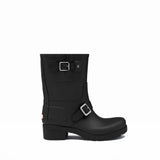 Hunter Original Rubber Biker Boot in Black