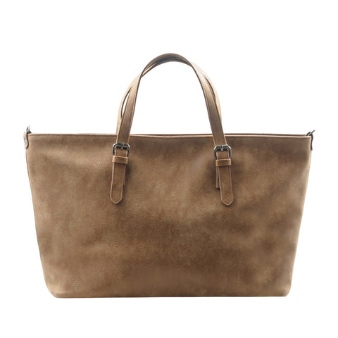 Jeanne Lottie Carmel Tote in Whiskey