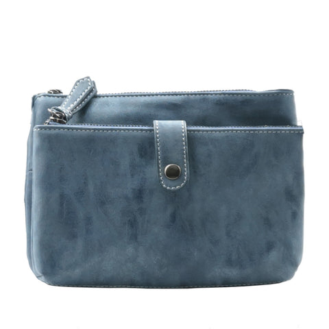 Jeanne Lottie Drew Cross-Body in Blue