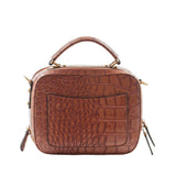 Jeanne Lottie Gegit Cross-Body Bag in Cognac