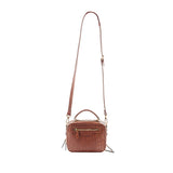 Jeanne Lottie Gegit Cross-Body Bag in Cognac