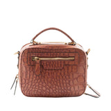 Jeanne Lottie Gegit Cross-Body Bag in Cognac