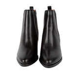 Ten Points Jolie Stretch Ankle Boot in Black Leather