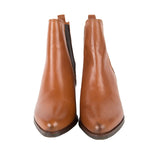 Ten Points Jolie Stretch Ankle Boot in Cognac Leather