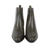 Ten Points Jolie Ankle Boot in Green Leather