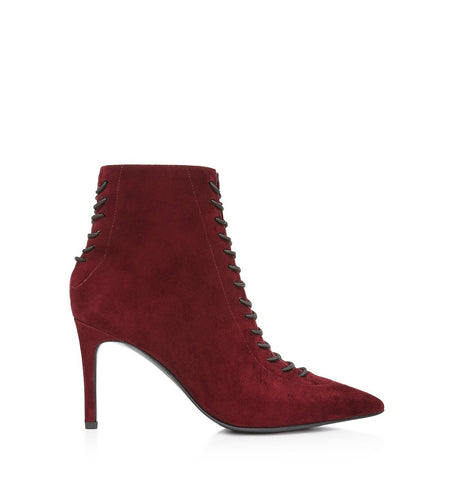Kendall + Kylie Liza Bootie in Burgundy