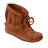 Manitobah Mukluks Women's Harvester Suede Moccasin in Copper