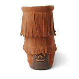Manitobah Mukluks Women's Harvester Suede Moccasin in Copper