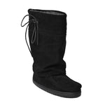 Manitobah Mukluks Women's Mid Hunter Vibram Snow Boot in Jet Black