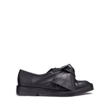 Miista Priyanka Brogue Flat in Black