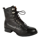 Ten Points Pandora Boot in Black Leather