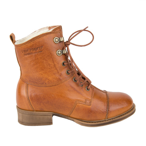 Ten Points Pandora Boot in Cognac Leather