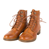 Ten Points Pandora Boot in Cognac Leather