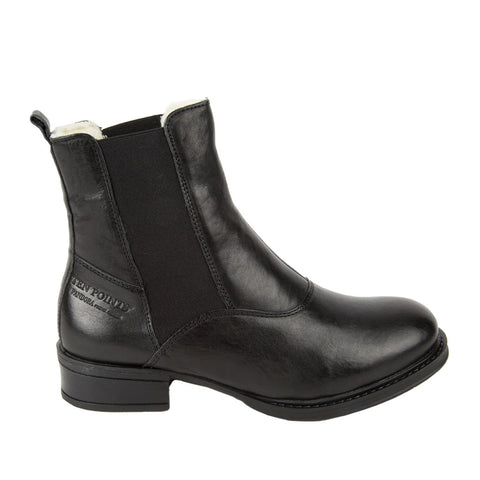 Ten Points Pandora Chelsea Boot in Black Leather