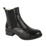 Ten Points Pandora Chelsea Boot in Black Leather