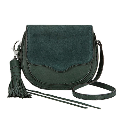 Rebecca Minkoff Mini Suki Cross-Body Bag in Evergreen