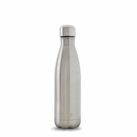 S'well Insulated, Double Walled Stainless Steel Water Bottle, Silver Lining i...