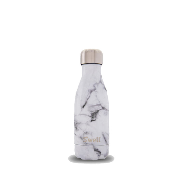 S'well Elements Collection 9oz Water Bottle in White Marble