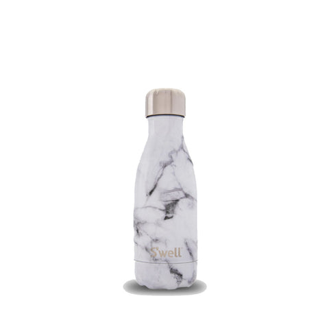 S'well Elements Collection 9oz Water Bottle in White Marble