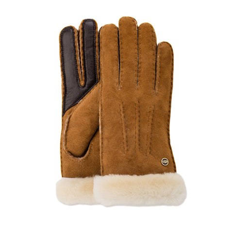 UGG Carter Smart Glove in Chestnut