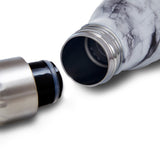 S'well Elements Collection 9oz Water Bottle in White Marble