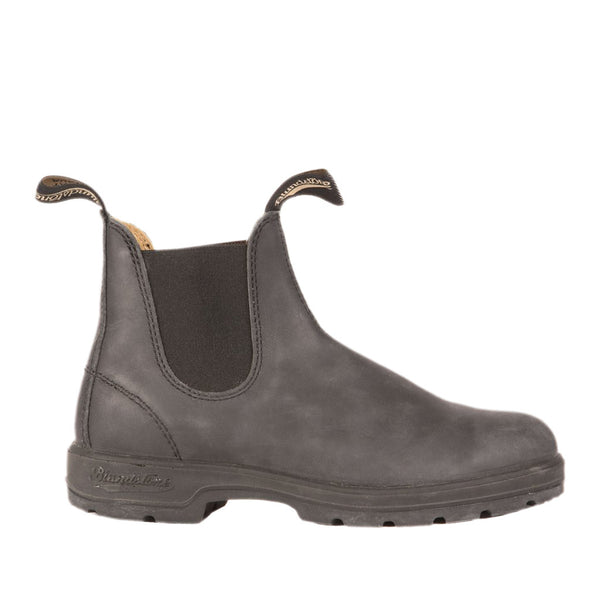 Blundstone Leather Lined 587 Boot in Rustic Black