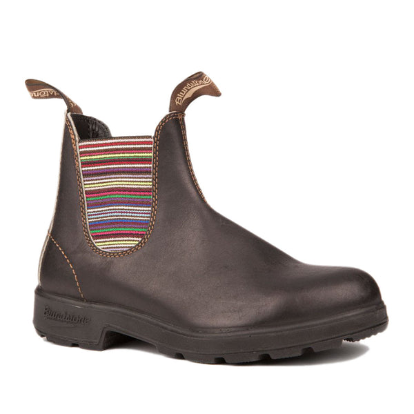 Blundstone Men's 1409 Round Toe Chelsea Boot in Stout Brown