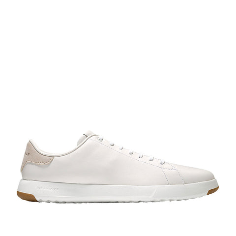 Cole Haan Men's GrandPro Tennis Sneaker in White Leather