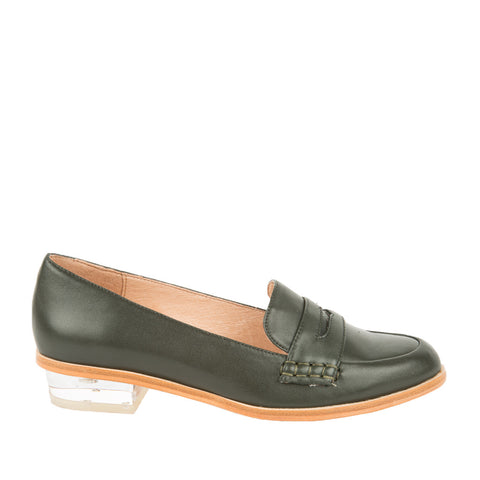 Cecelia New York Penny Dress Shoe in Olive