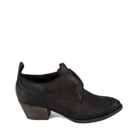 Dolce Vita Women's Savannah Oxfords in Black Snake