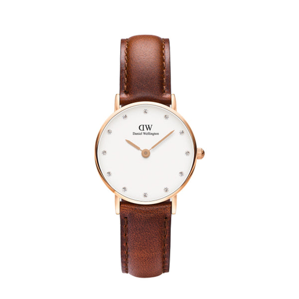 Women's Daniel Wellington Classy StMawes 26mm Watch in Rose Gold