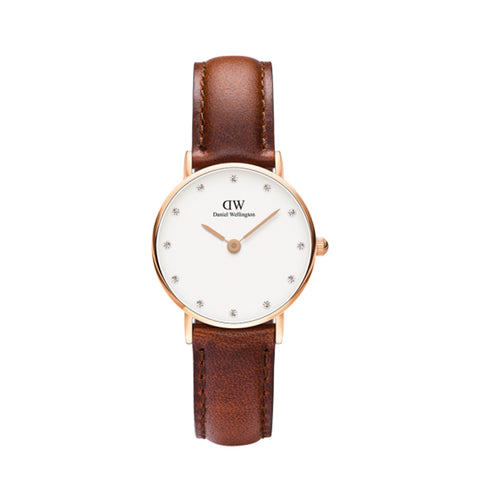 Women's Daniel Wellington Classy StMawes 26mm Watch in Rose Gold