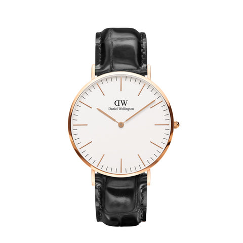 Women's Daniel Wellington 36mm Watch in Rose Gold
