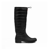 Hunter Boots Women's Original Quilted Leg Rain Boot in Black