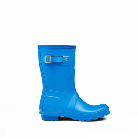 Hunter Original Short Boot in Azure