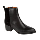 Women's Ten Points Jolie Ankle Boot in Black Leather