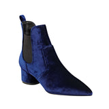 Kendall + Kylie Logan Bootie in Blue Velvet